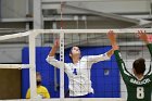 Volleyball vs Babson  Wheaton Women's Volleyball vs Babson College. - Photo by Keith Nordstrom : Wheaton, Volleyball, VB